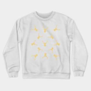 Deer pattern - beige. Crewneck Sweatshirt